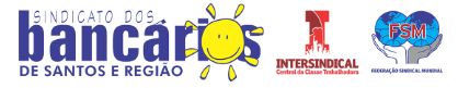 Logo oficial SINDICATO DOS BANCÁRIOS DE SANTOS E REGIÃO